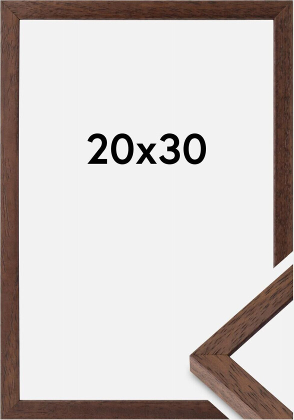 Ramme Ares Akrylglass Teak 20x30 Cm