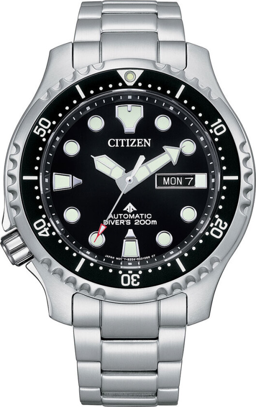 Promaster Sea NY0140-80EE - Automatisk - Sølv - Herreklokker - Rustfritt stål - ledd m/pin - Safir