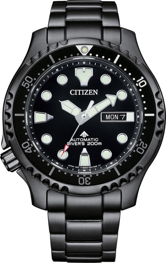 Promaster Sea NY0145-86EE - Automatisk - Sort - Herreklokker - Rustfritt stål - ledd m/pin - Safir