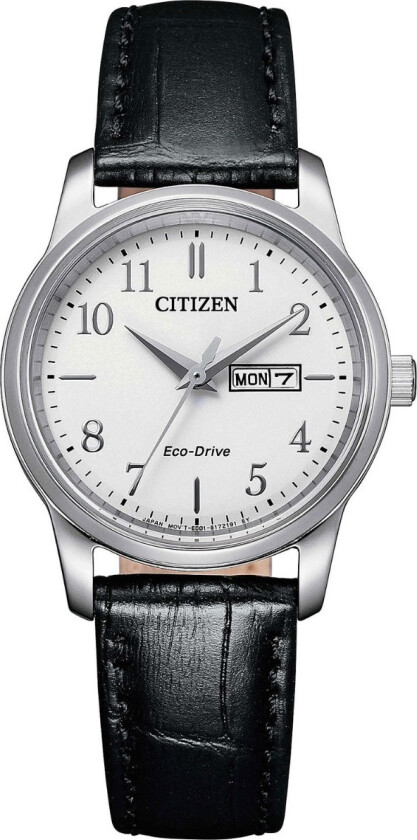 Classic Elegant EW3260-17A - Kvarts - Sølv - Dameklokker - Skinn - Mineral