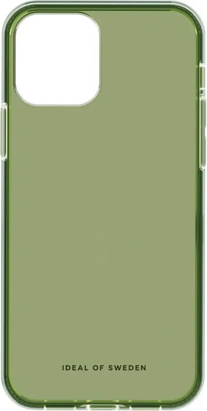 iPhone 12 / 12 Pro Ideal Of Sweden Clear Deksel - Khaki