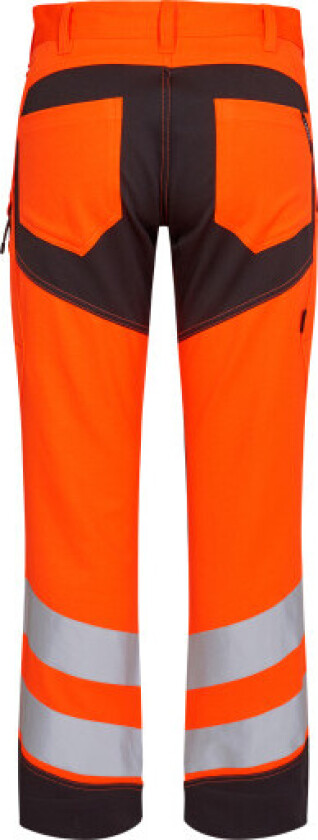 stretchbukse 2544, High-Vis kl.2, oransje/grå, str 120