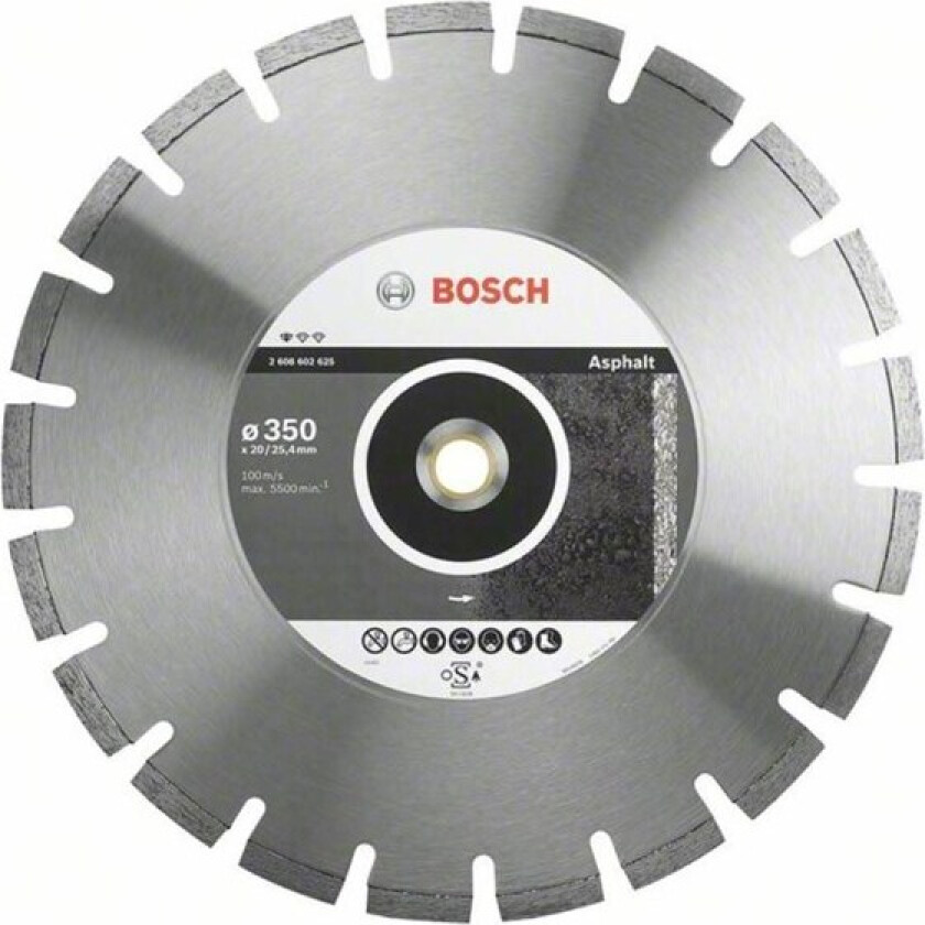 Diamond Cutting Disc for Asphalt 300 mm