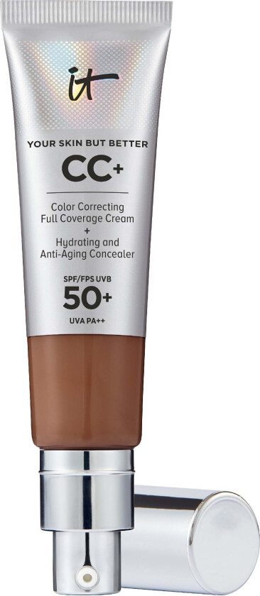 Bilde av It Cosmetics Your Skin But Better CC+ Cream SPF50+ Deep Honey 32m