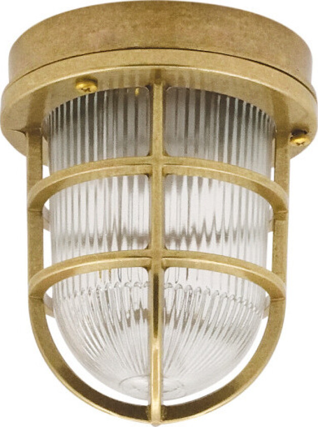 315 Taklampe støpt messing IP64