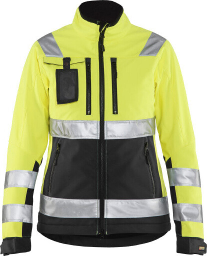 High Vis Softshell-jakke for kvinner