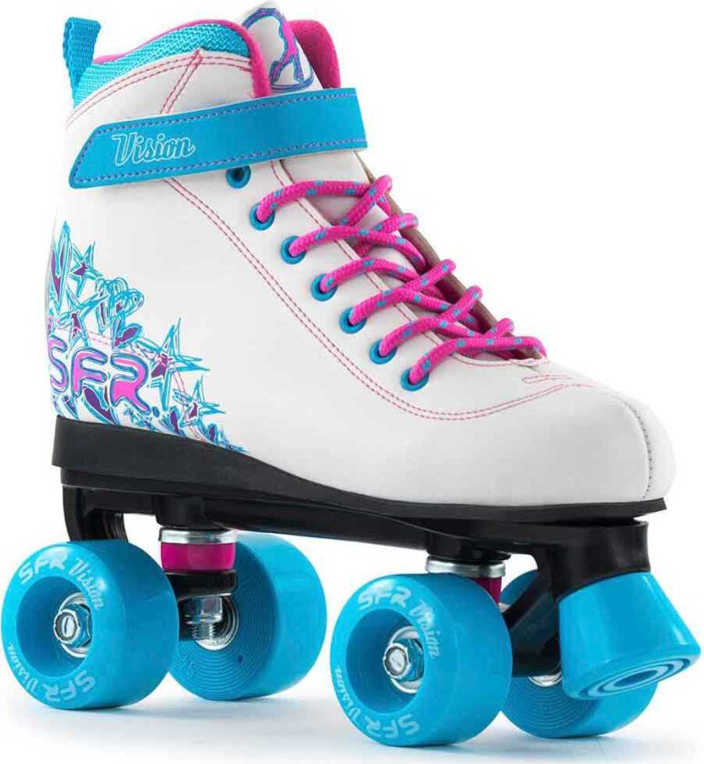 Vision ll Side By Side Rulleskøyter Vit/Blå