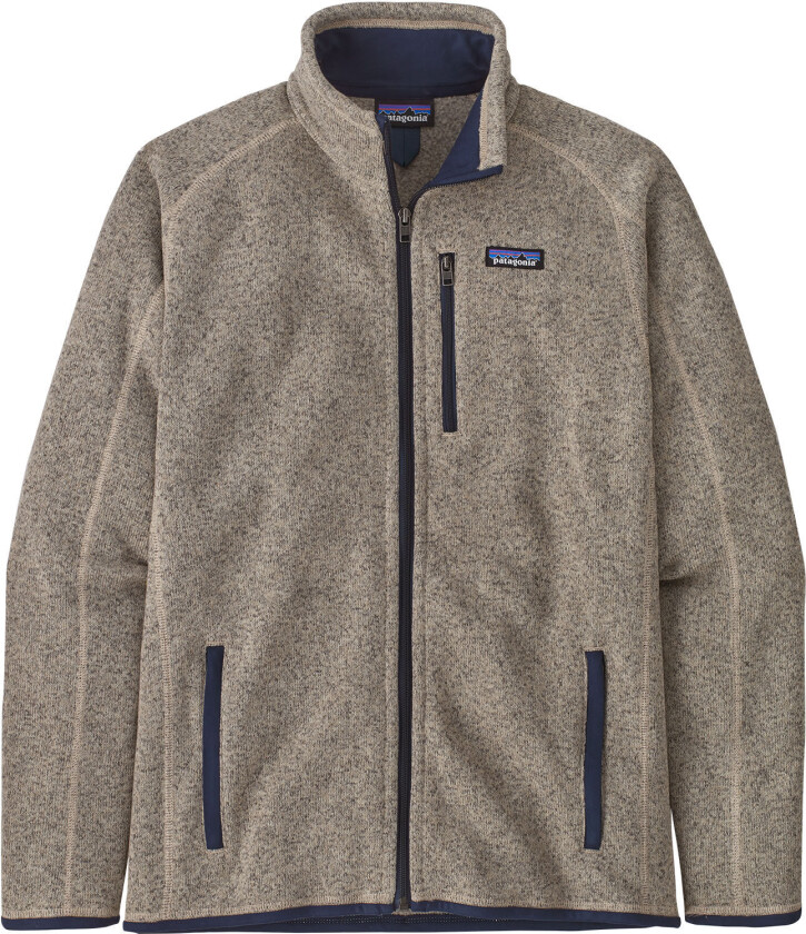 Men's Better Sweater Fleece Jacket M, Oar Tan