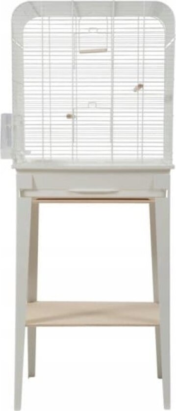 ZOLUX Cage with stand CHIC Loft S, white color