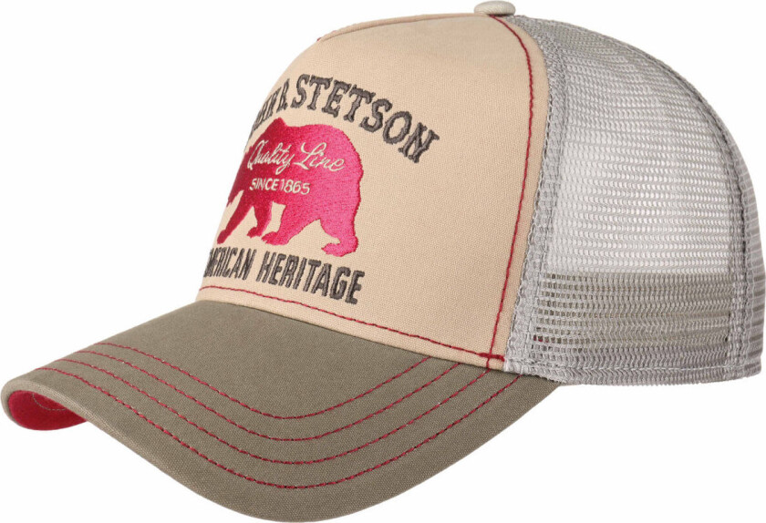 Trucker Cap Bear Beige/oliv OneSize