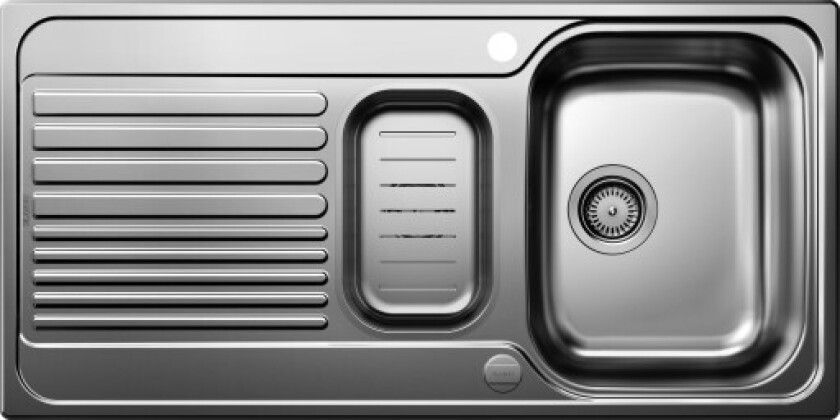 Tipo II 6S MX kjøkkenvask, 100x50 cm, rustfritt stål