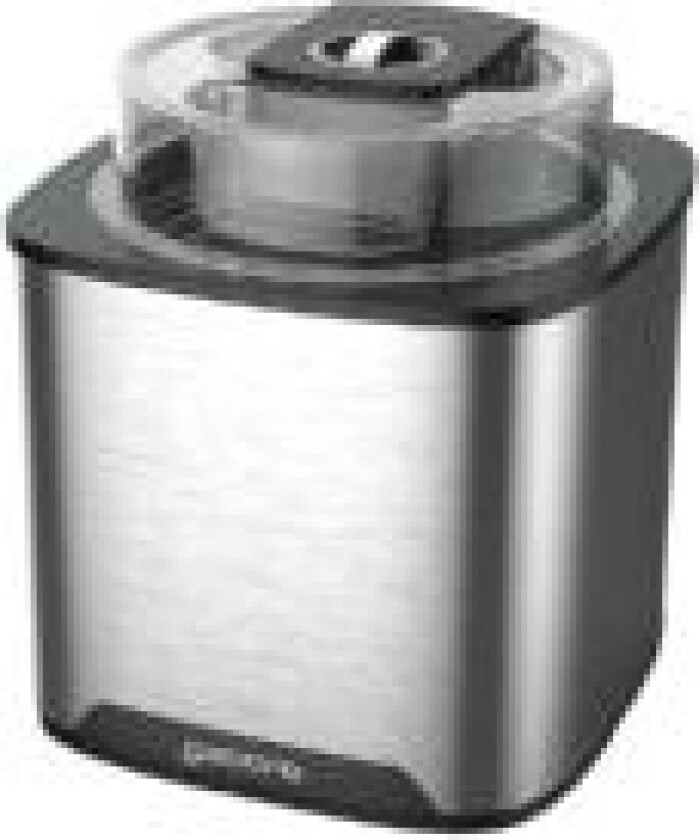 GZ 159, Milkshakemaskin (iskrem), 2 l, 45 min, 1 boller, 12 W, Sort, Rustfritt stål