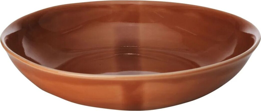 x Nosse Smooth dyp tallerken Ø 28 cm Terracotta