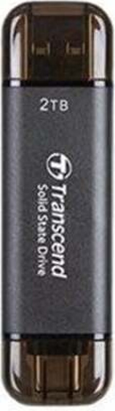 ESD310 SSD - 2TB - Svart - Ekstern SSD - USB 3.2 Gen 2x1