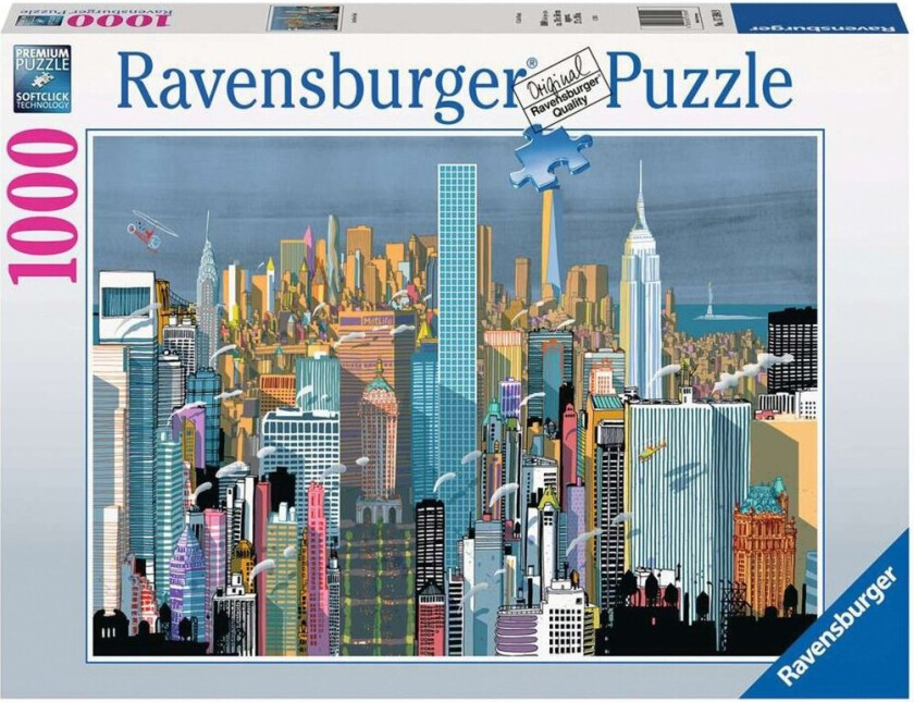 - Puzzle I Am New York 1000p