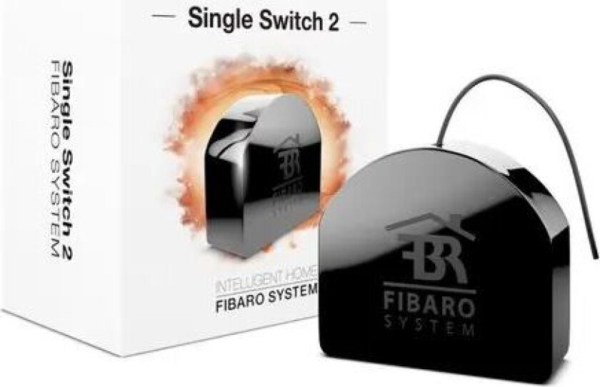 Fibaro Innfelt Z-wave-fjernstrømbryter Single
