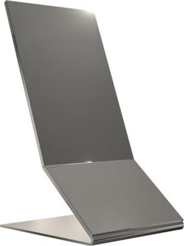 Unu sminkespeil, 10x21 cm, krom