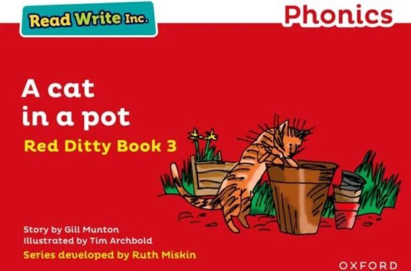 Read Write Inc. Phonics: A Cat in a Pot (Red Ditty Book 3) av Gill Munton