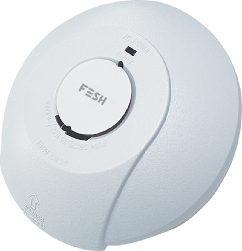 FESH SMART HOME røykvarsler, 230V