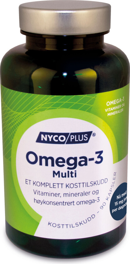 Omega-3 Multi, 90 kapsler