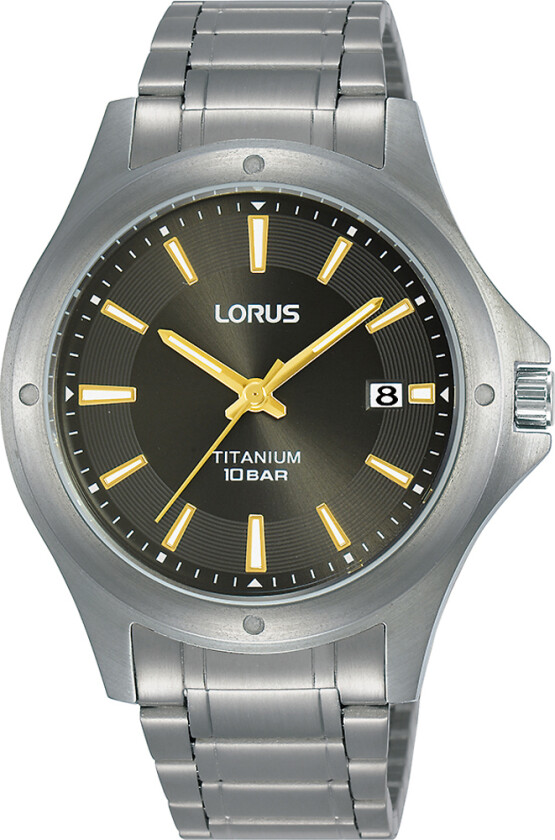 Mens Classic Titanium RG867CX9 - Kvarts - Grå - Herreklokker - Titanium - Mineral