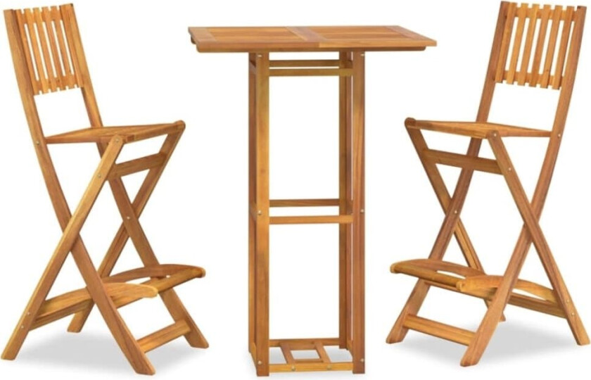 Utendørs barsett 3 deler heltre akasie