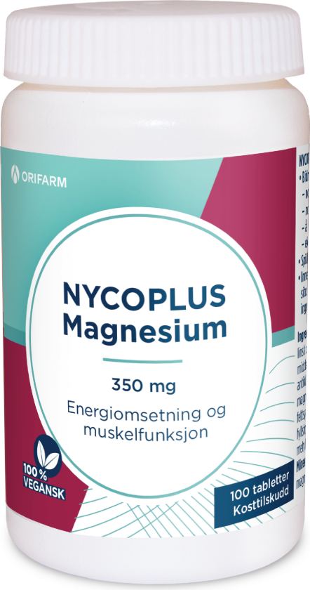 Bilde av Magnesium 350 mg, 100 tabletter