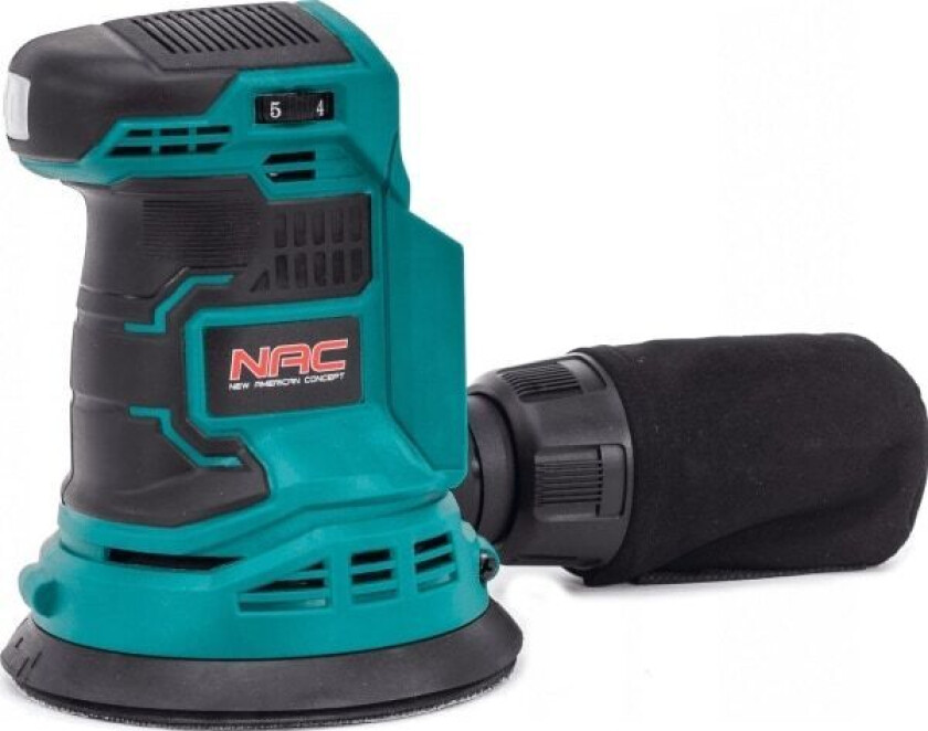 20V Random Orbital Sander UTEN BATTERI OG LADER - Uten batteri og opplader