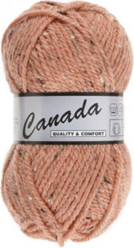 Lammy Canada Garn Mix 480 Fersken/Natur/brun