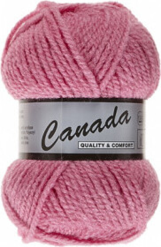 Lammy Canada Garn Unicolour 720 Mørk Rosa