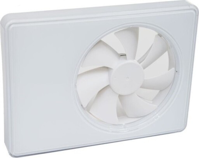 SmartFan baderomsvifte, Ø100 mm, hvit