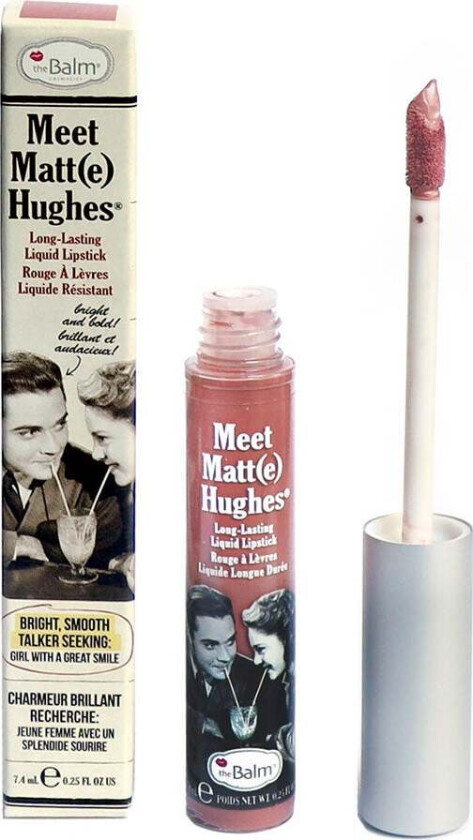 the Balm Meet Matt(e) Hughes Liquid Lipstick, 7,4 ml the Balm Leppestift