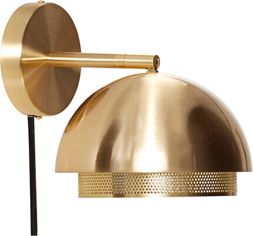 - Edge Vegglampe Brass