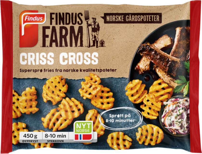 Findus Farm Criss Cross 450g