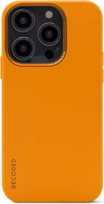 Antimicrobial Silicone Back Cover iPhone 14 Pro Max - Apricot