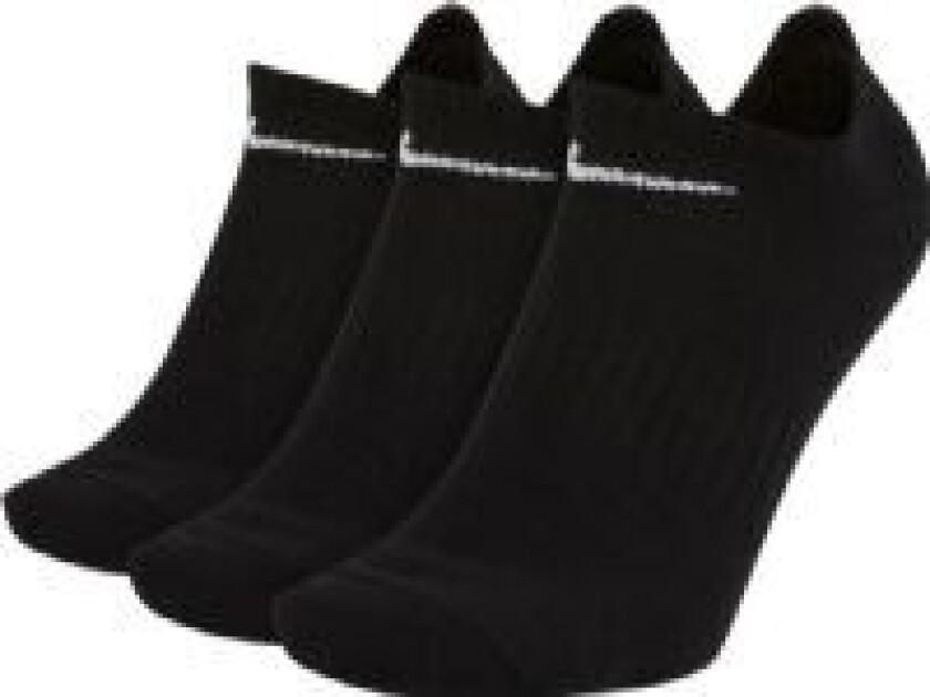 Everyday Lightweight No-Show Black/White L