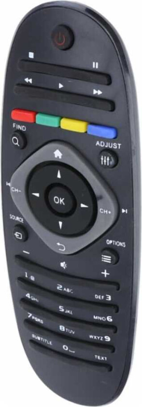 Universal smart TV-fjernkontroll for Philips TV/DVD