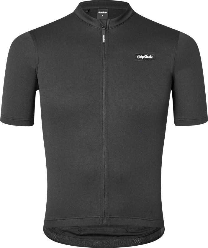 Gripgrab Men's Gravelin Merinotech Short Sleeve Jersey Black XL, Black