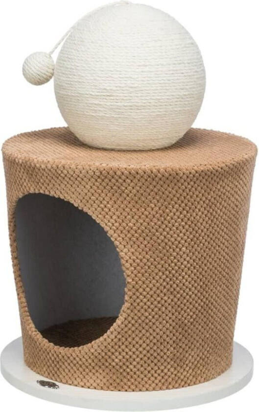hule med kloreball - taupe / brun