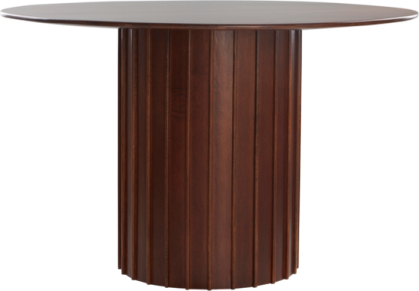 spisebord Ø 120 cm Brun