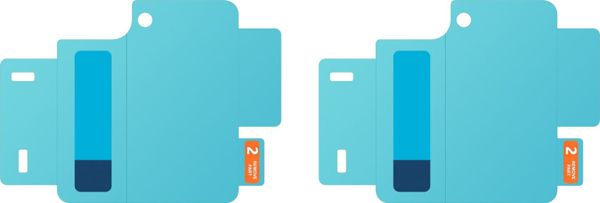 Galaxy Z Flip5 Front Protection Film, Transparent