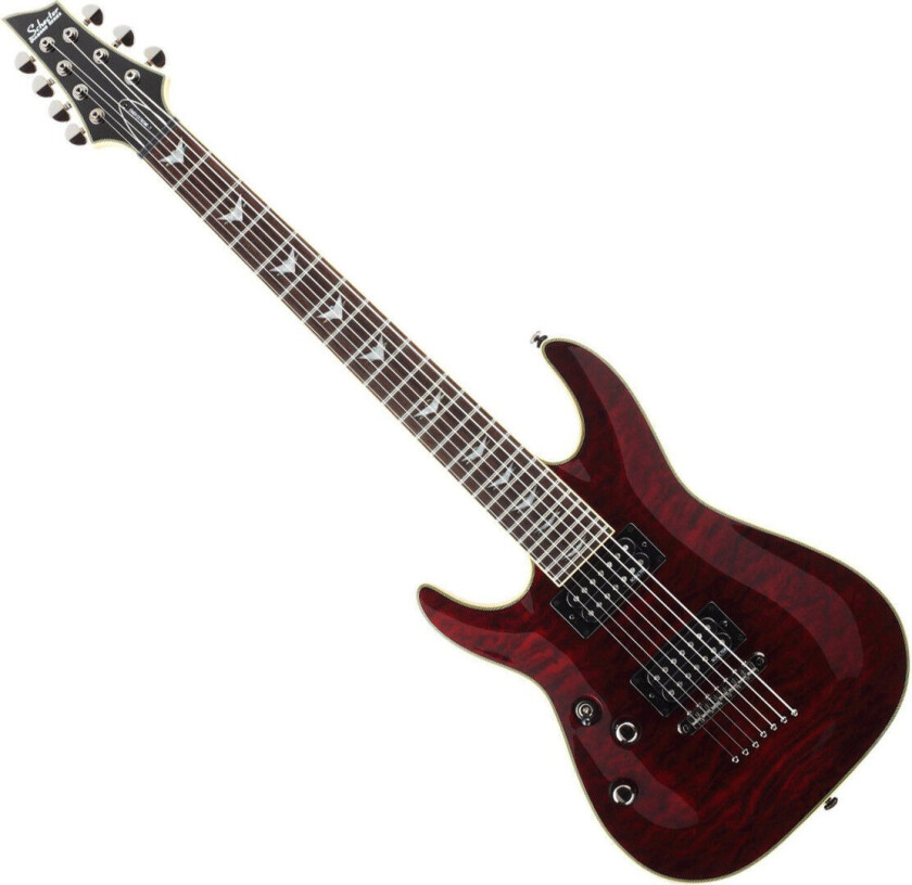 Schecter Omen Extreme-7 LH BKCH