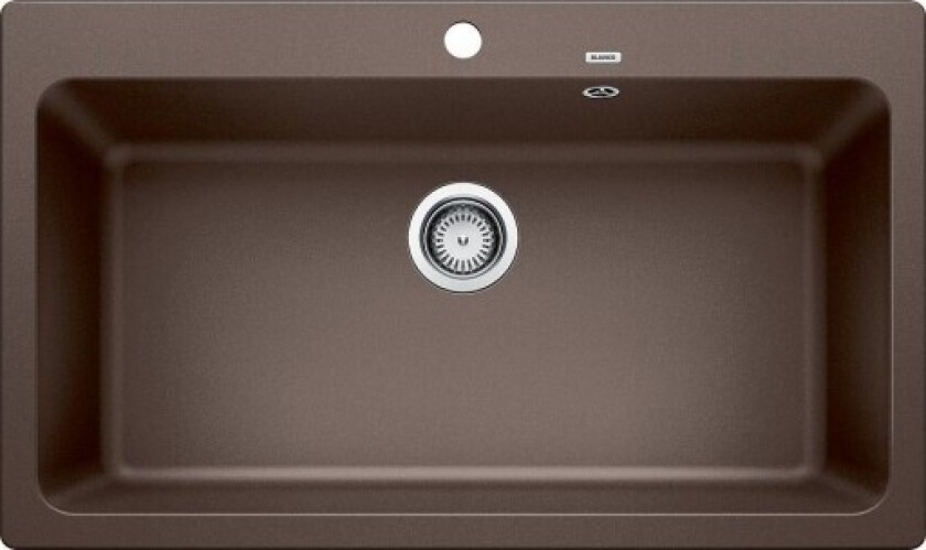 Naya XL 9 UX kjøkkenvask, 86x51 cm, brun