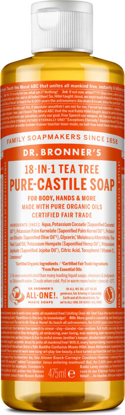Magic Soaps Tea Tree, 475 ml Bad- & Dusjkrem