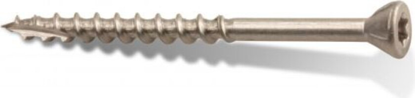 Heco 327048076044 Vognskrue TFT, Rustfritt A4 4,8 x 75 mm, 100-pakning