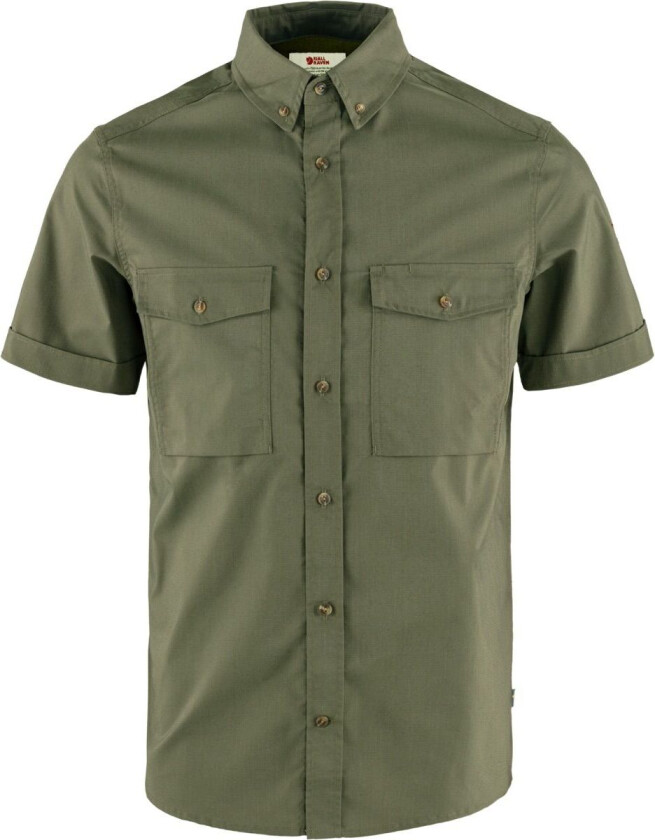 Övik Air Stretch Ss Shirt M Laurel Green S