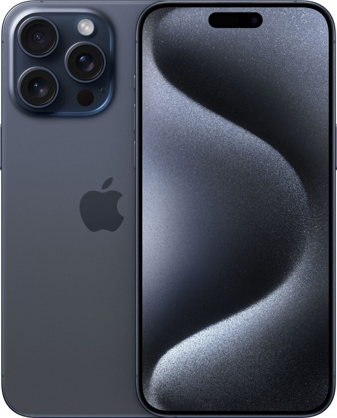 Bilde av iPhone 15 Pro Max 1TB Blue Titanium