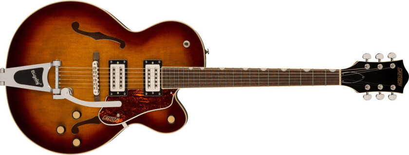 G2420t Streamliner Hollow Body Havana Burst, Laurel Fb, Bt-3s Pickups