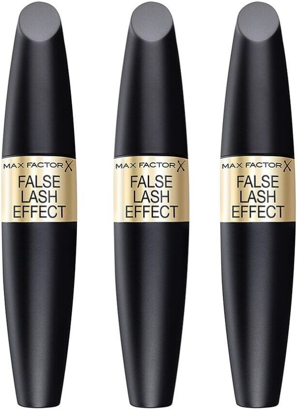 3-pack Max Factor False Lash Effect Mascara Black 13,1ml