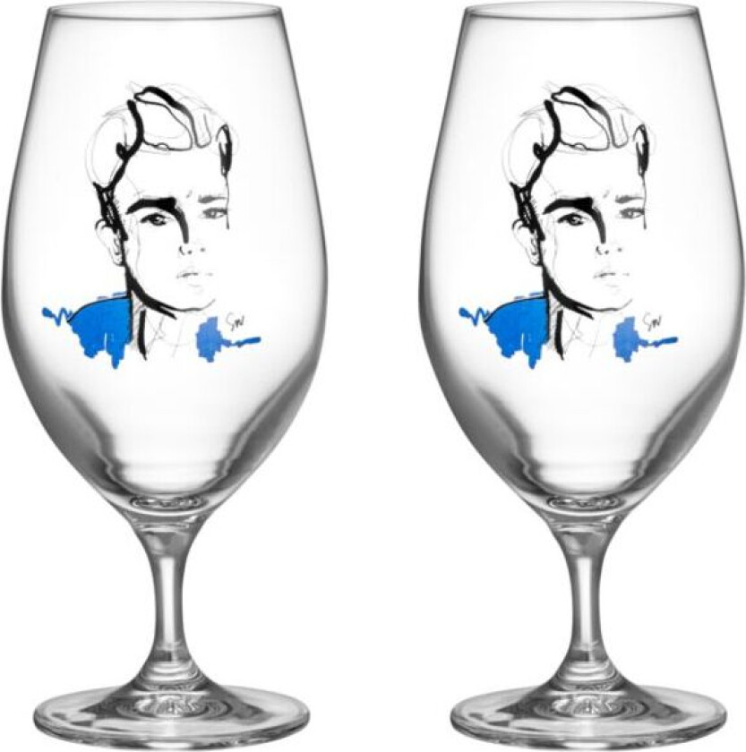 All about you ølglass 40 cl 2-pk Celebrate him